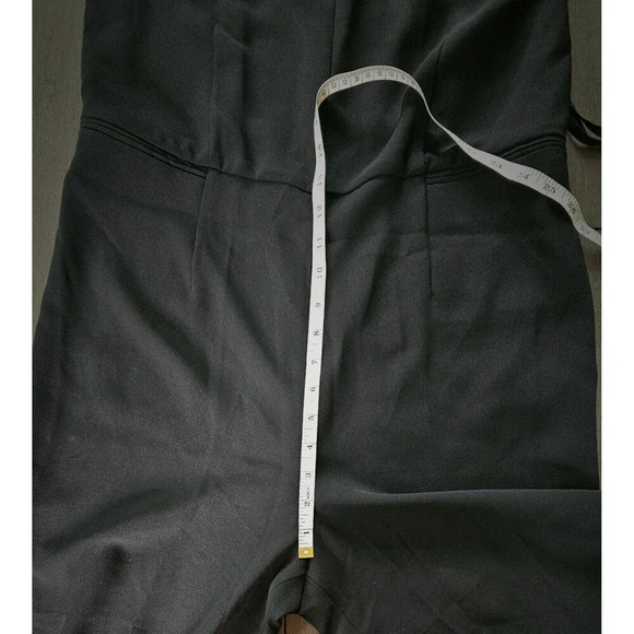 Anthropologie the Essential Slim Jumpsuit Black Size 10 NWT Capsule Wardrobe - Picture 5 of 11